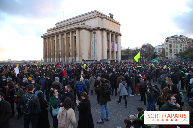 Sécurité Globale : Manifestation Trocadéro 