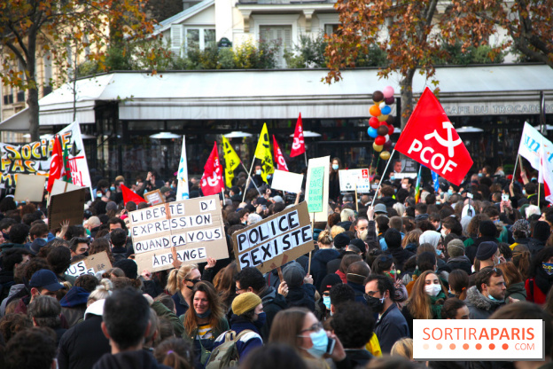 Sécurité Globale : Manifestation Trocadéro 