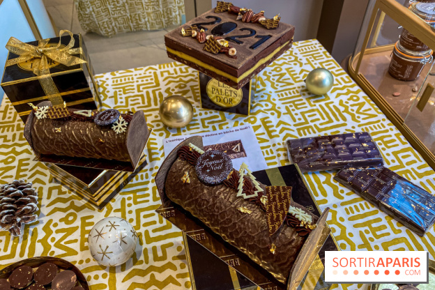 Bûches et chocolats de Noël chez Bernachon