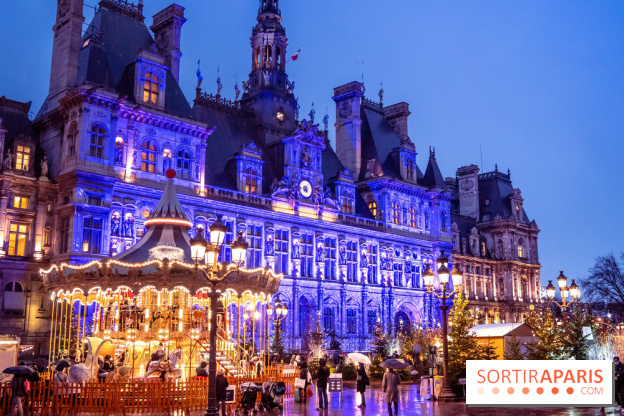Photos : Village et illuminations de Noël de l'Hôtel de Ville 2020