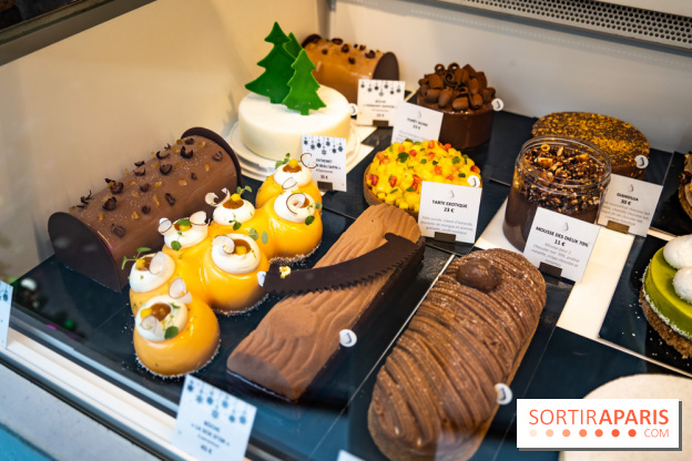 Photos : Les Bûches de Noël de Yann Menguy à la Goutte d'Or Pâtisserie 2020