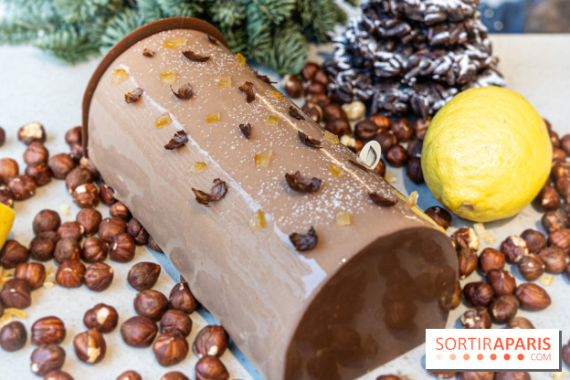 Photos : Les Bûches de Noël de Yann Menguy à la Goutte d'Or Pâtisserie 2020