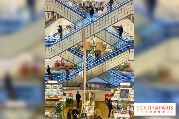 L'Amazone érogène, installation de Prune Nourry au Bon Marché Rive Gauche