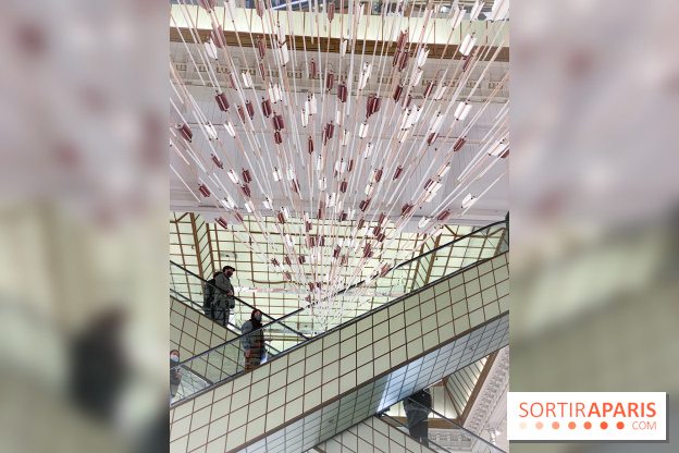 L'Amazone érogène, installation de Prune Nourry au Bon Marché Rive Gauche