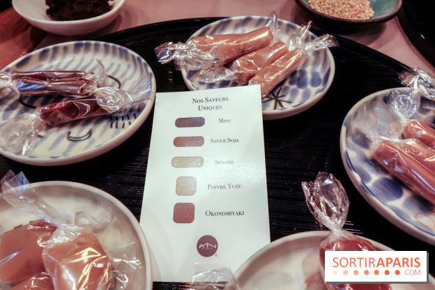 An Japonaise lance une gamme de chocolats et caramels, les photos