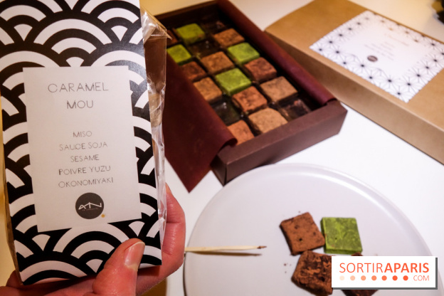 An Japonaise lance une gamme de chocolats et caramels, les photos
