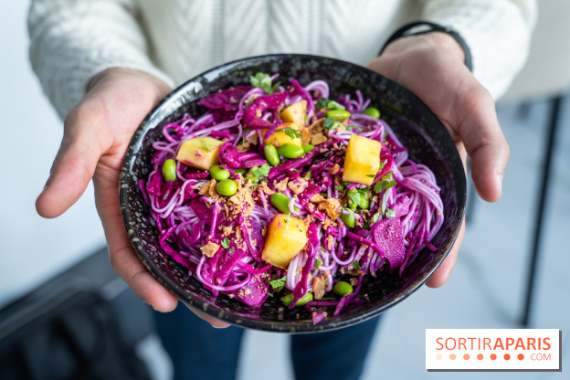 Photos : Flower Food, cantine végétarienne et vegan