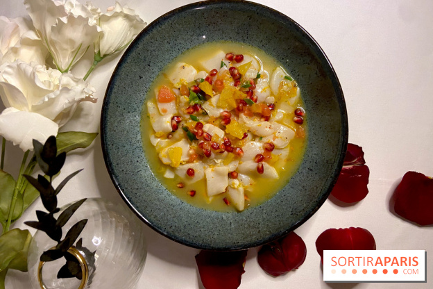 Le menu de Saint-Valentin 2021 de l'hôtel de Crillon