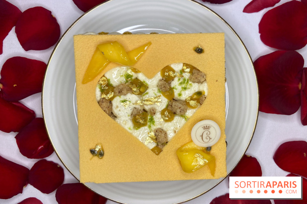 Le menu de Saint-Valentin 2021 de l'hôtel de Crillon