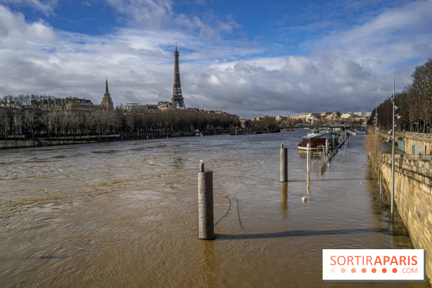 La Seine en crue février 2021
