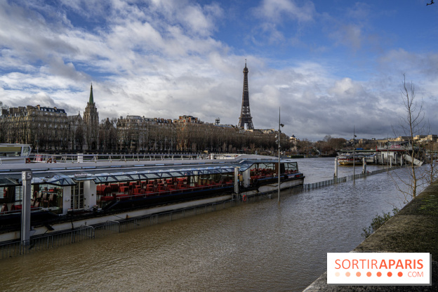 La Seine en crue février 2021