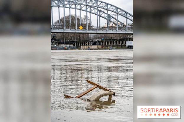 La Seine en crue février 2021