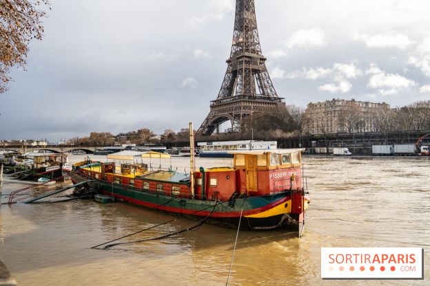 La Seine en crue février 2021