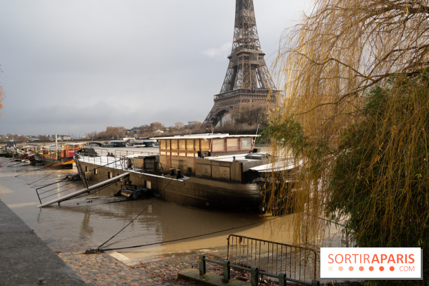 La Seine en crue février 2021