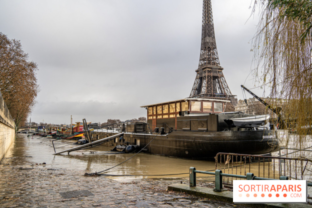 La Seine en crue février 2021