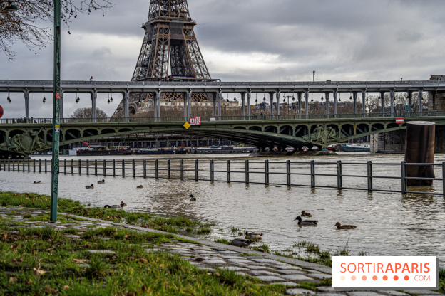 La Seine en crue février 2021