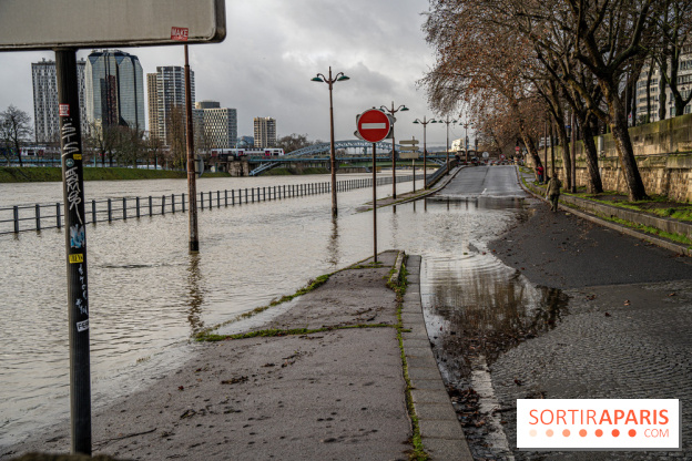 La Seine en crue février 2021