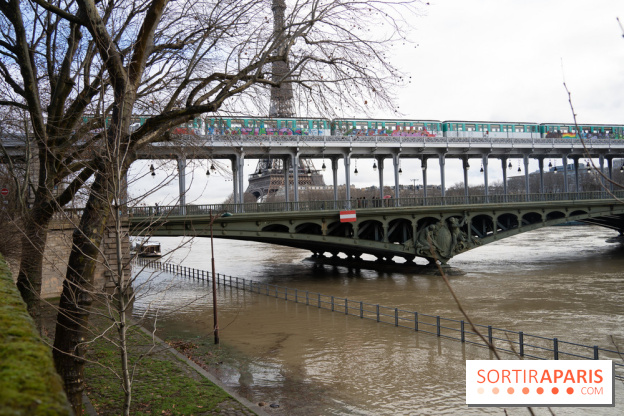 La Seine en crue février 2021