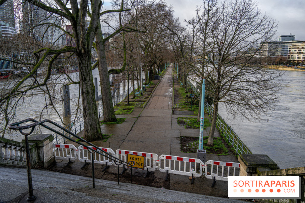 La Seine en crue février 2021