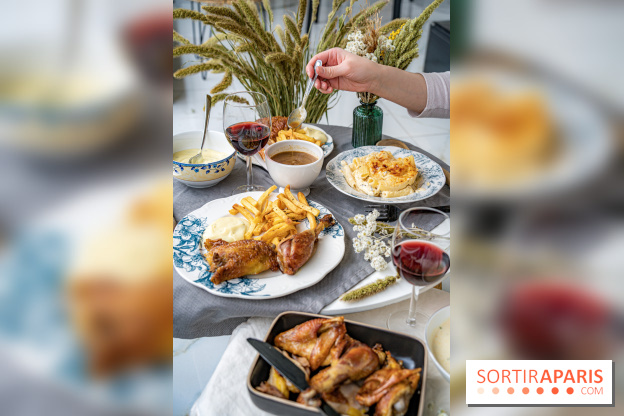 Menu volaille et truffe du Coq Rico, les photos