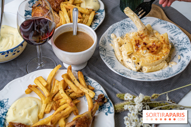 Menu volaille et truffe du Coq Rico, les photos