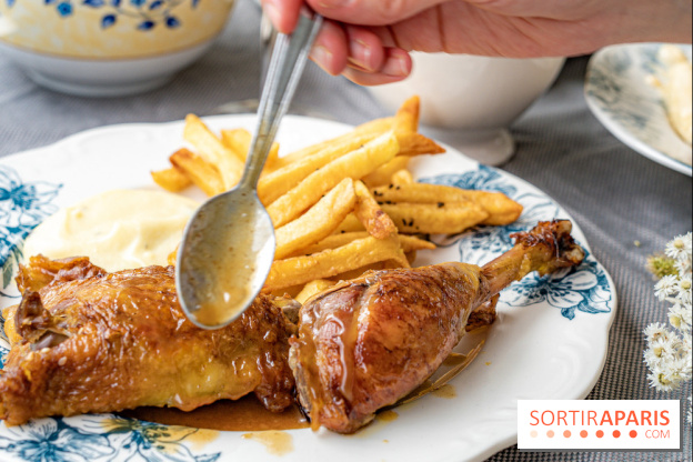 Menu volaille et truffe du Coq Rico, les photos