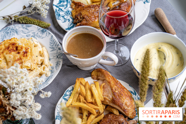 Menu volaille et truffe du Coq Rico, les photos