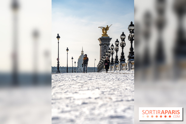 La Neige à Paris ce 10 février 2021