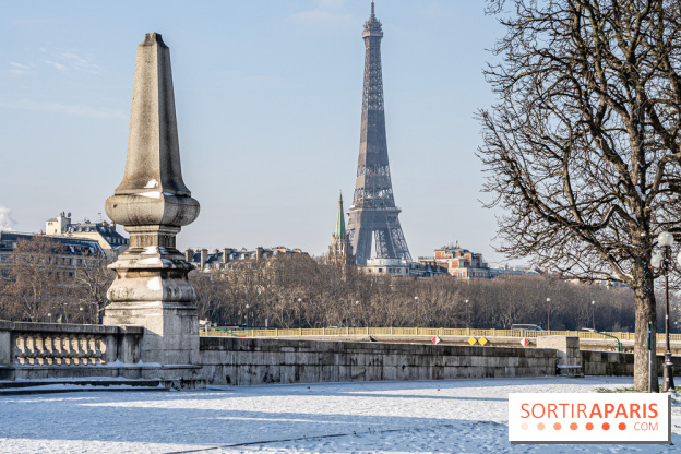 La Neige à Paris ce 10 février 2021