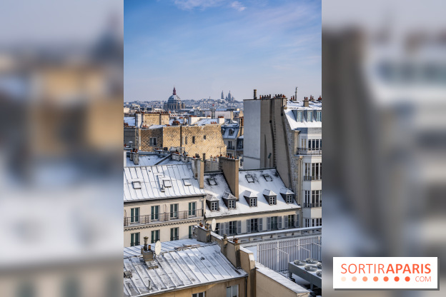 La Neige à Paris ce 10 février 2021