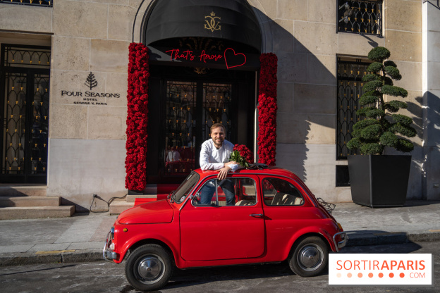 Le pop-up éphémère de Saint-Valentin du Four Seasons George V Paris