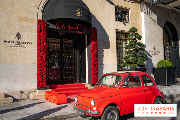 Le pop-up éphémère de Saint-Valentin du Four Seasons George V Paris
