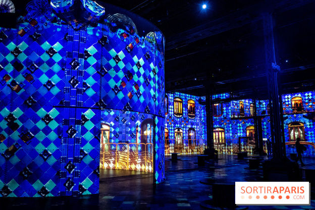 Exposition Gaudi à l’Atelier des Lumières, les photos 