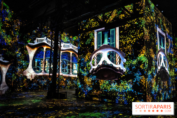 Exposition Gaudi à l’Atelier des Lumières, les photos 