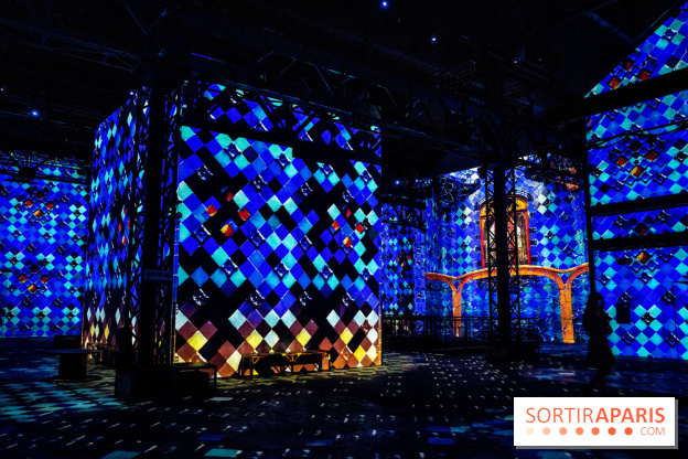 Exposition Gaudi à l’Atelier des Lumières, les photos 