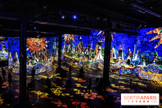 Exposition Gaudi à l’Atelier des Lumières, les photos 