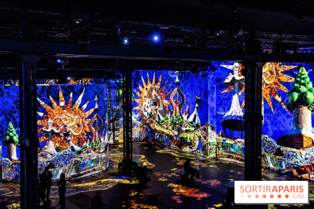 Exposition Gaudi à l’Atelier des Lumières, les photos 
