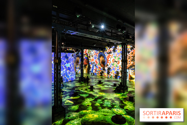 Exposition Gaudi à l’Atelier des Lumières, les photos 