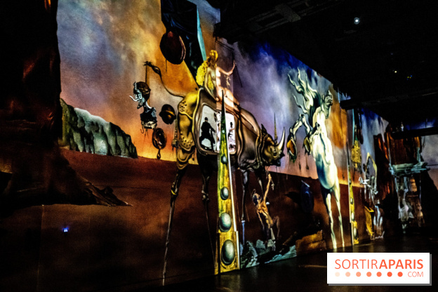 Exposition Dali à l’Atelier des Lumières 