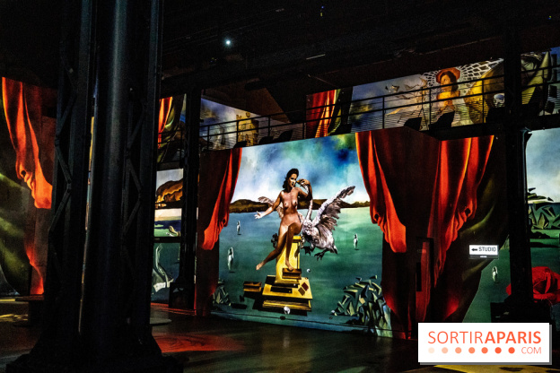 Exposition Dali à l’Atelier des Lumières 