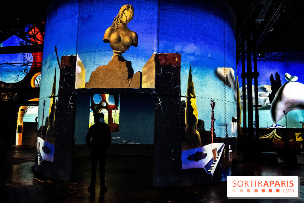 Exposition Dali à l’Atelier des Lumières 