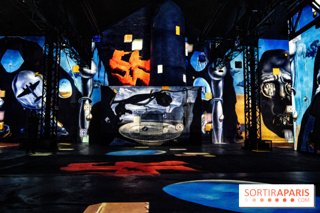 Exposition Dali à l’Atelier des Lumières 