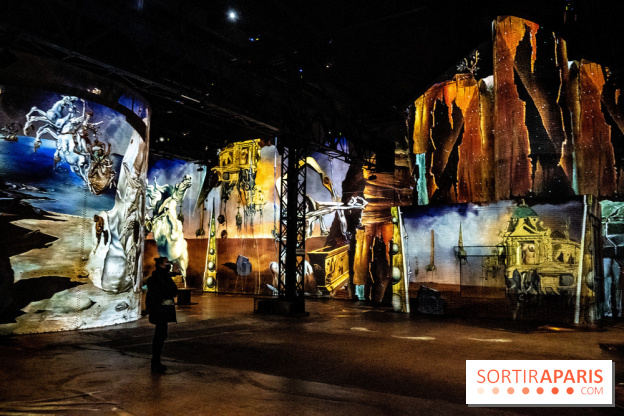 Exposition Dali à l’Atelier des Lumières 