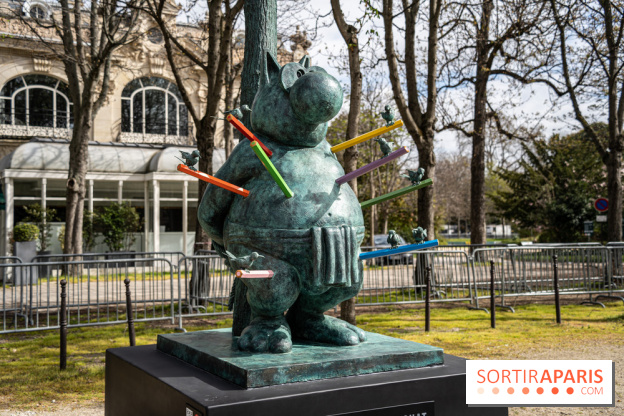 Exposition Geluck sur les Champs-Elysées 