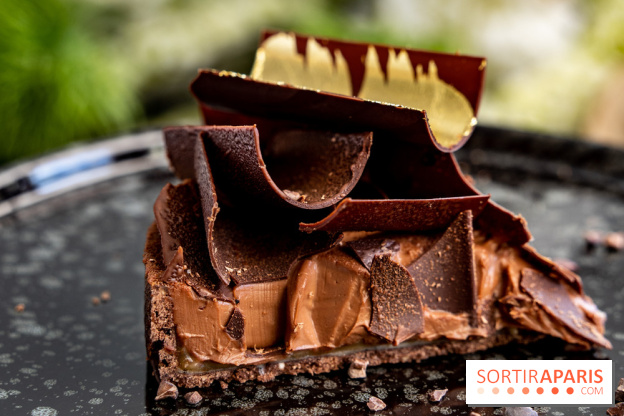 La Tarte Chocolat de Pâques et d'avril de Quentin Lechat au Royal Monceau