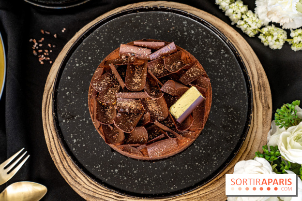La Tarte Chocolat de Pâques et d'avril de Quentin Lechat au Royal Monceau