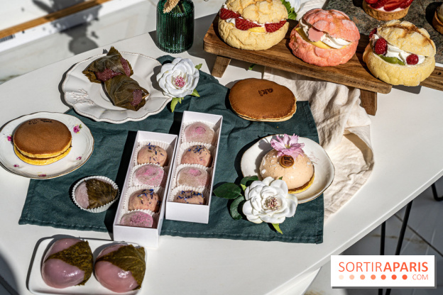 Pâtisseries au Sakura à Paris