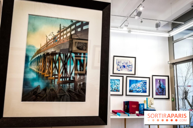 Shizen, l'expo gratuite de Benjamin Lacombe à la galerie Daniel Maghen - nos photos