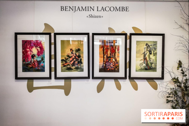 Shizen, l'expo gratuite de Benjamin Lacombe à la galerie Daniel Maghen - nos photos