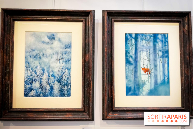 Shizen, l'expo gratuite de Benjamin Lacombe à la galerie Daniel Maghen - nos photos